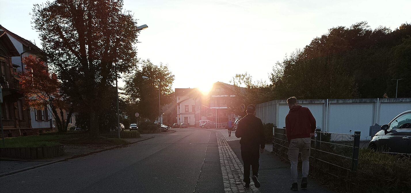 Tiefstehende Sonne Tefstehende Sonne im Herbst
